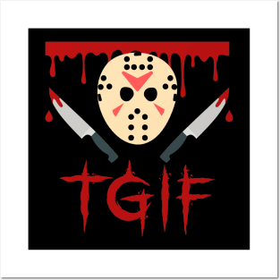 Thank gore it's friday Posters and Art